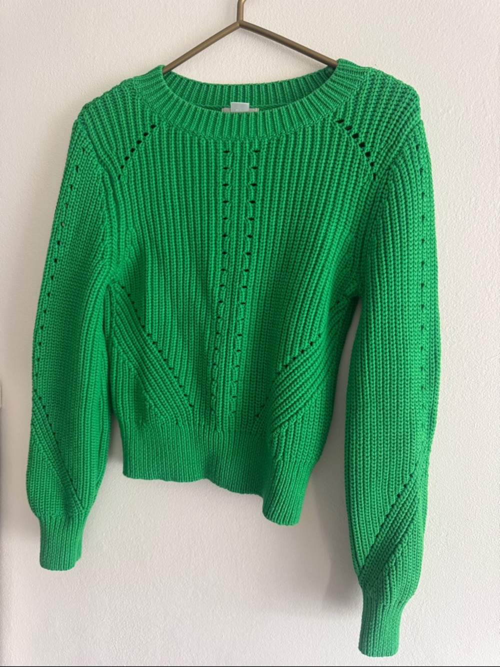 H&M Green Women’s Knit Sweater XS